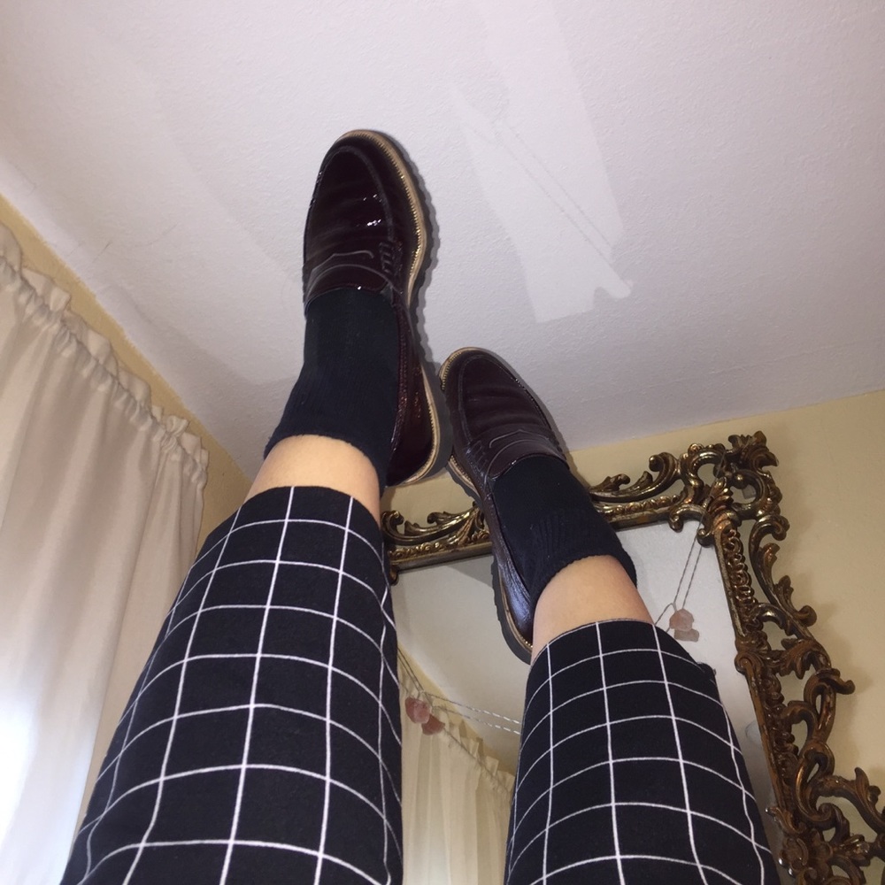 paul green burgundy loafer